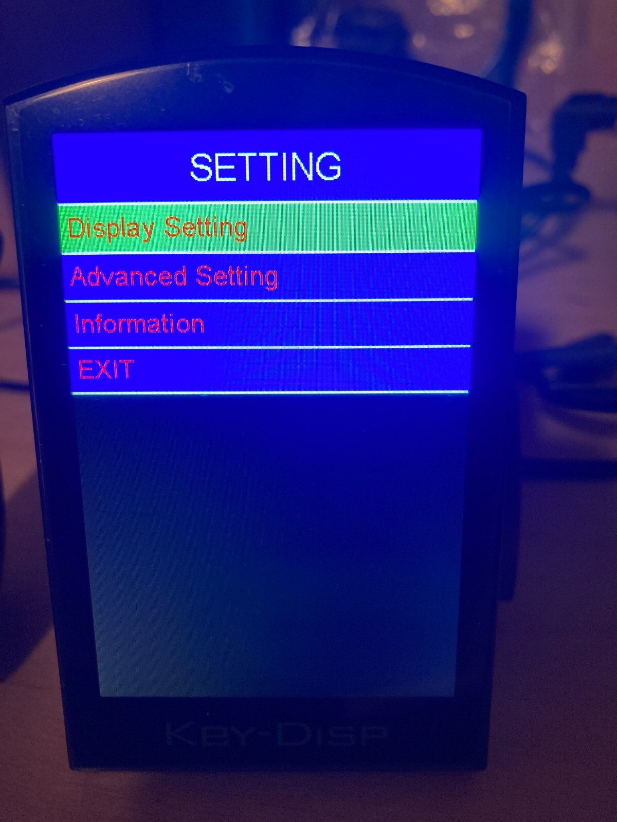 Key-Disp KD986 Color Display for Himiway, KBO, Yamee & More Bluetooth and FindMy