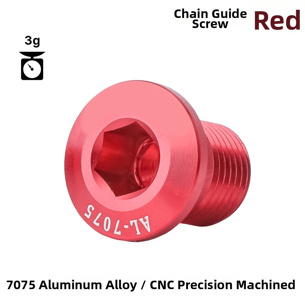 7075 Aluminum M10x1.0 Chain Tensioner Screw for Bicycle Derailleur Systems
