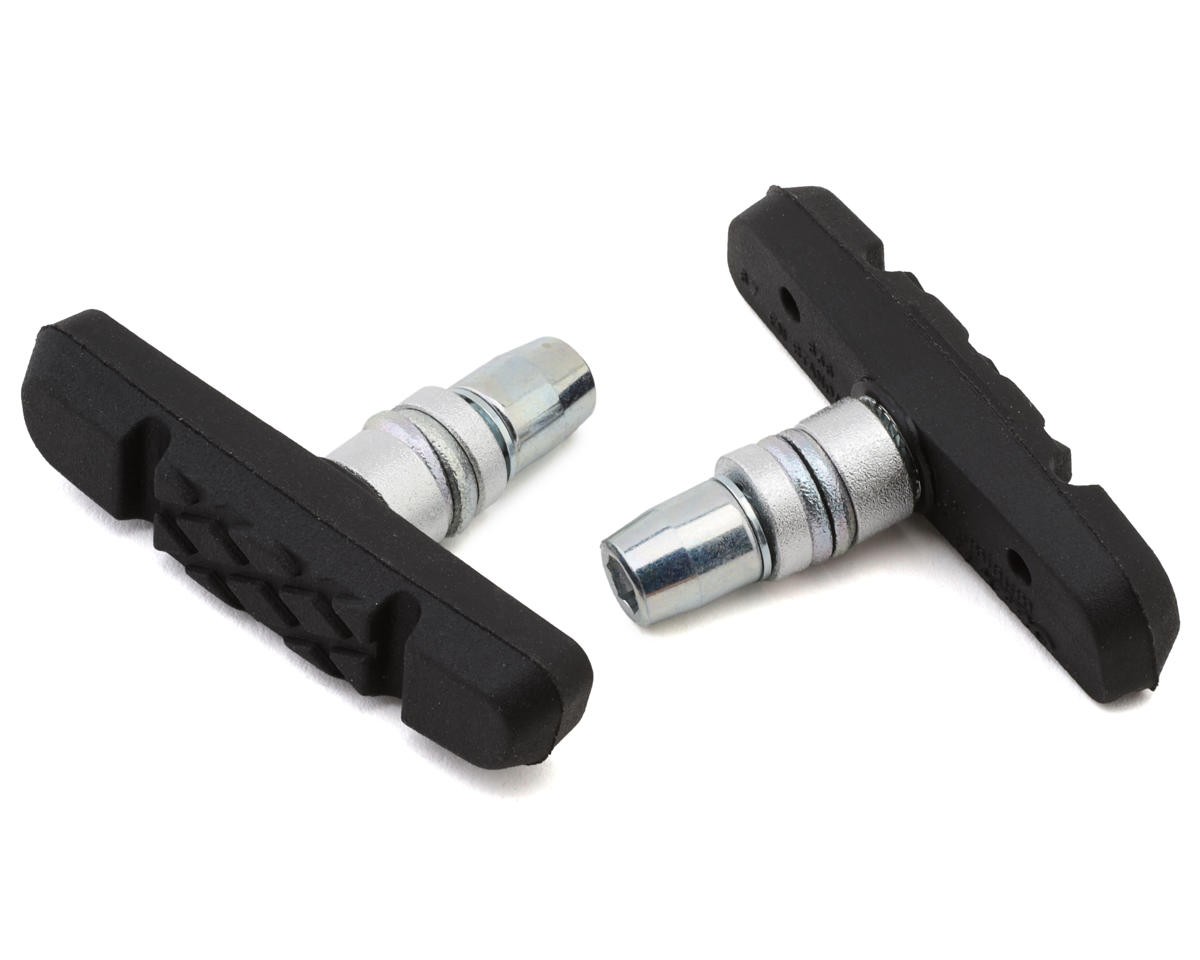 Tektro 836.12 Brake Pads for Linear Pull Brakes (63mm, Threaded Posts, Pair)