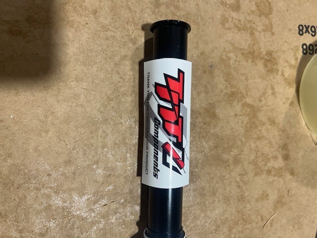 FREE SHIPPING – TNT BICYCLES 24″ BMX FORK – WHITE (20mm) (DISCOUNTED – A-STOCK)