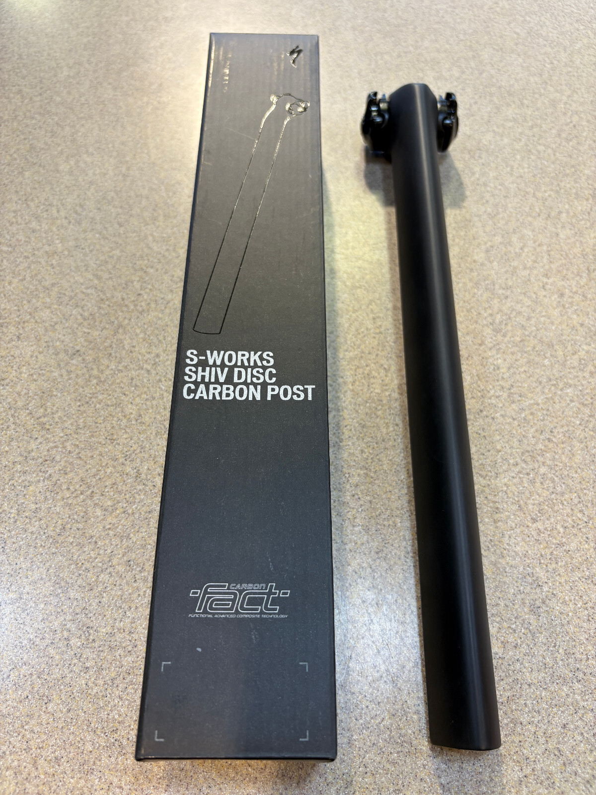 NEW SPECIALIZED S WORKS CARBON SHIV 25MM OFFSET SEAT POST