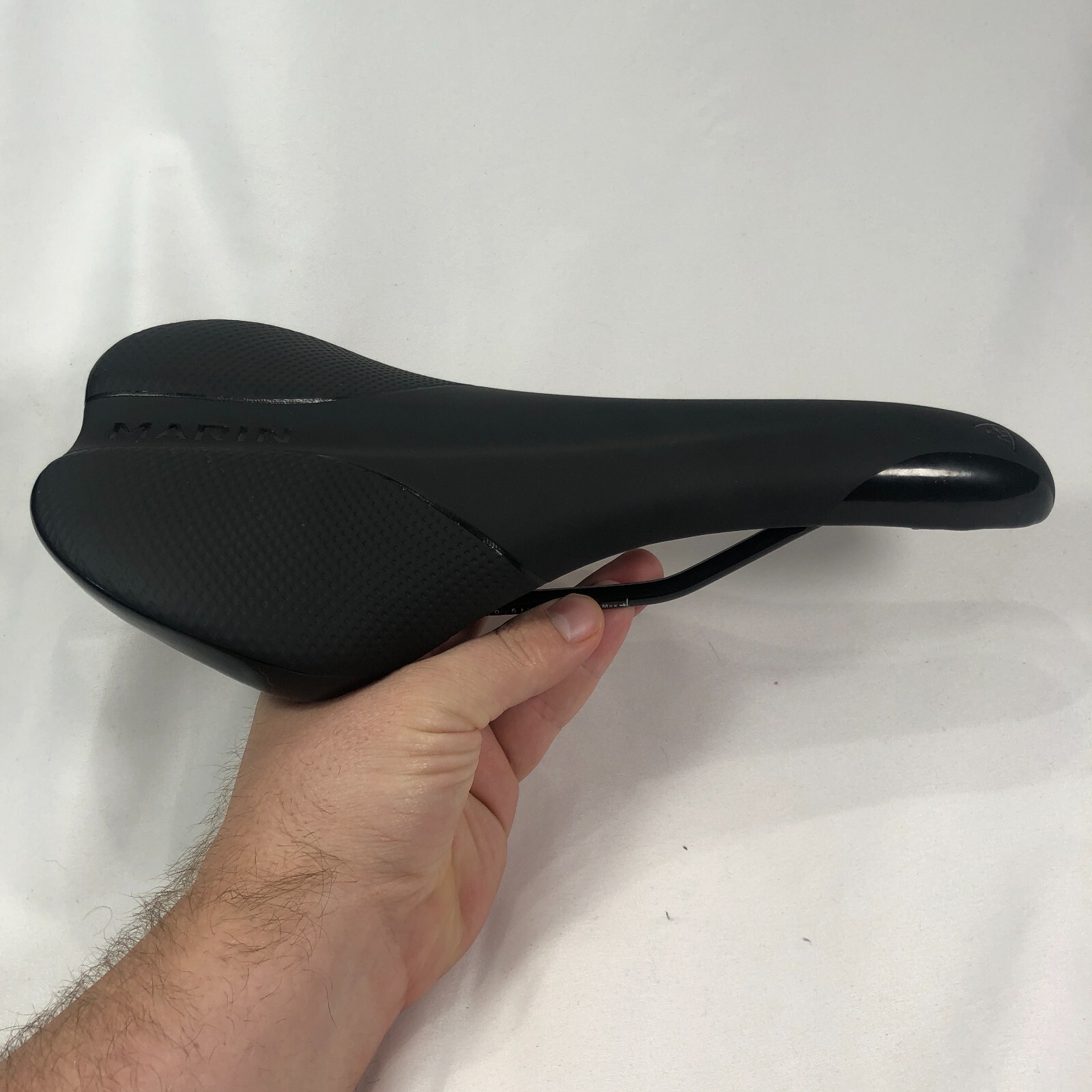 Marin Black Bike Seat Bicycle Saddle For Performance or Leisure Riding Support
