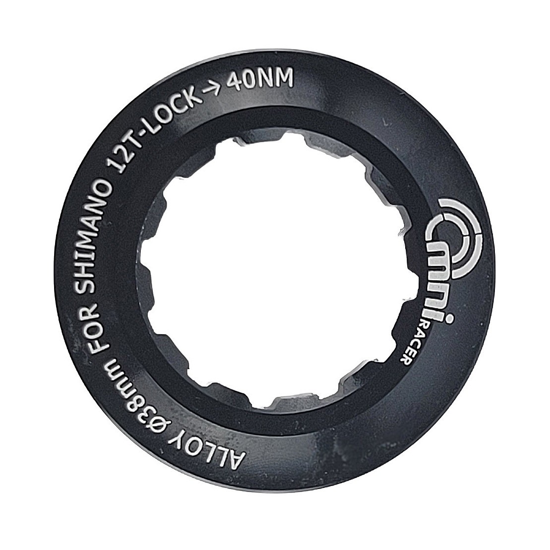 OMNI Racer WORLDS LIGHEST Cassette Lockring Fits Sram, Shimano: 12/13 Teeth