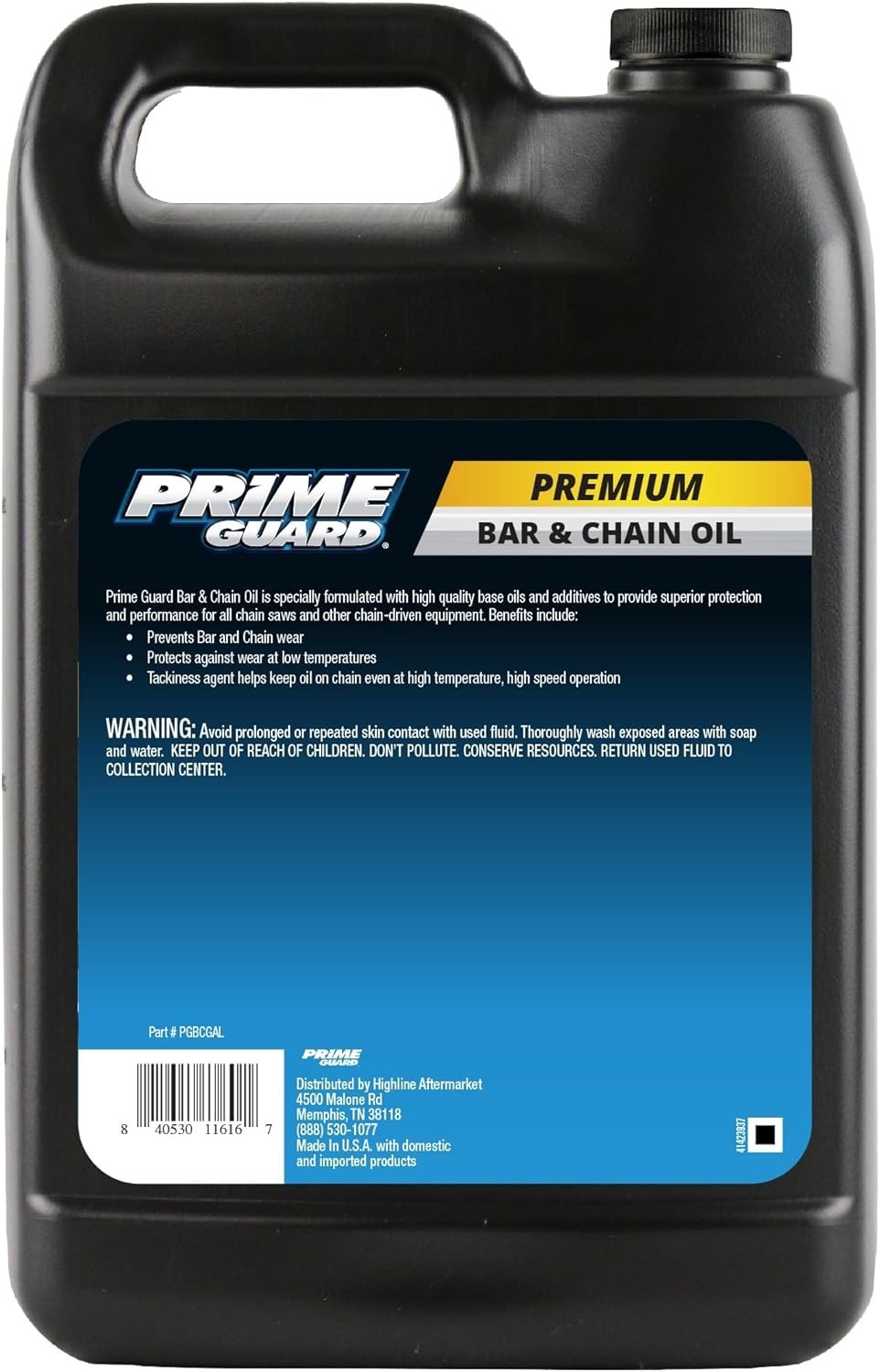 1 Gallon Bar & Chain Oil for Chainsaws – Optimal Performance Under Any Condition