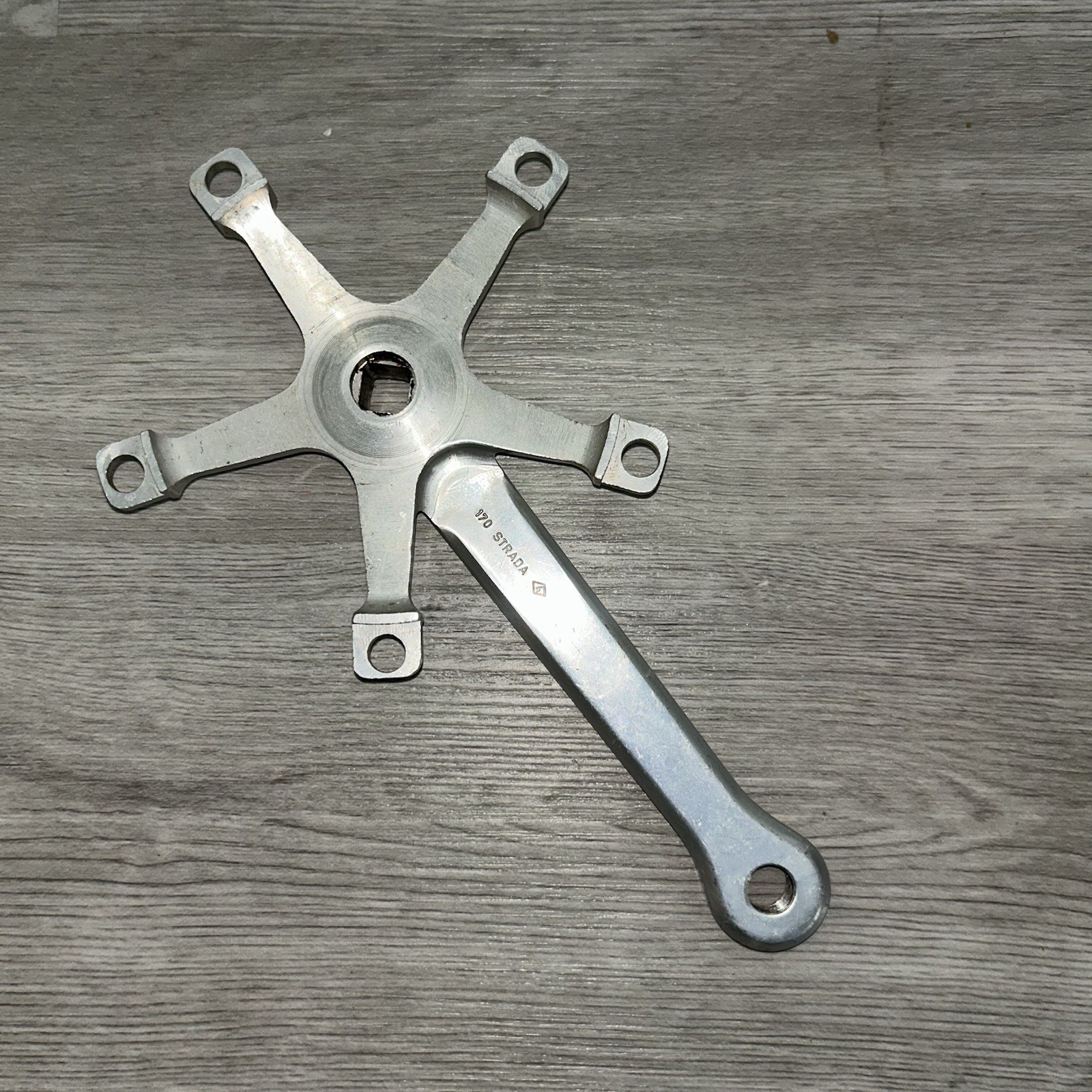 Vintage Campagnolo Record RIGHT Crank Arm 170mm 144 BCD 9/16×20 Square