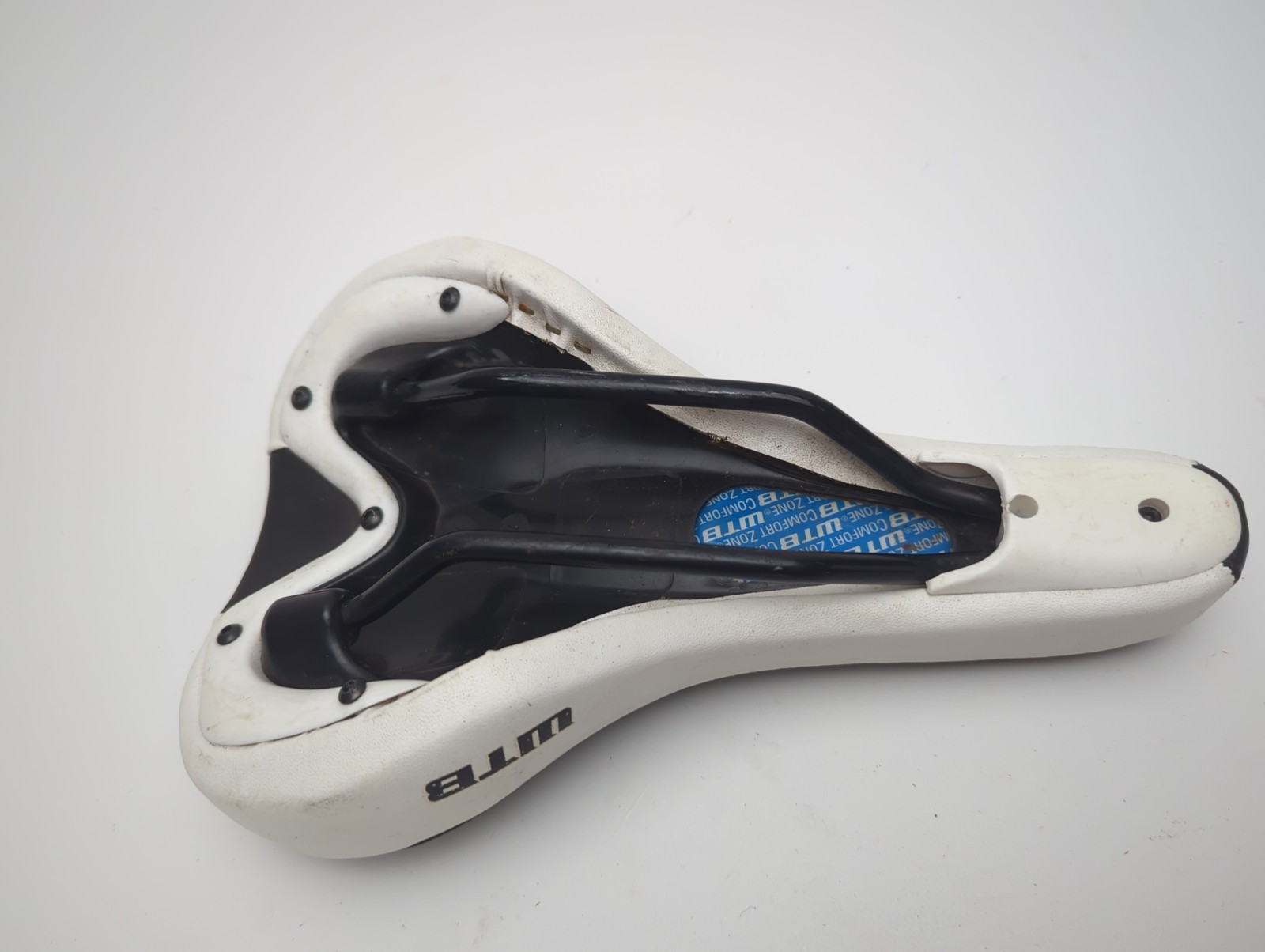 WTB Bike Saddle – Speed She Women’s Black + White – Mt Bike