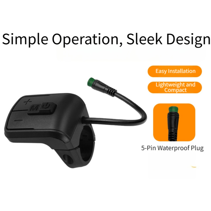 Trip Data Monitor For Easy Monitoring During Rides 860C Display Button