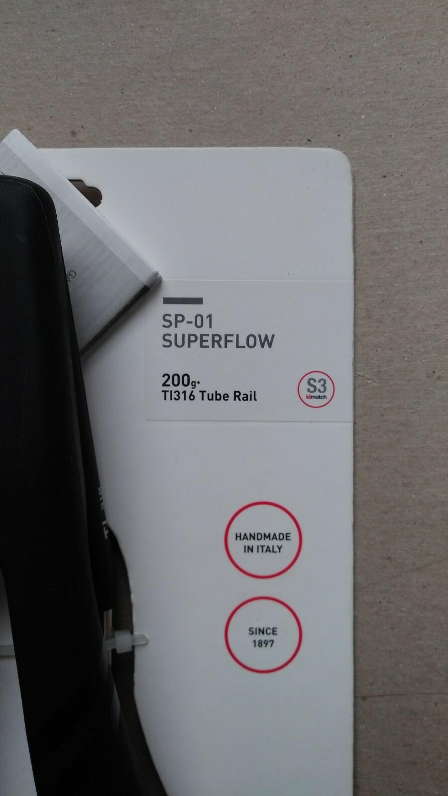 Selle Italia SP-01 Superflow T316 tube Rail Saddle New