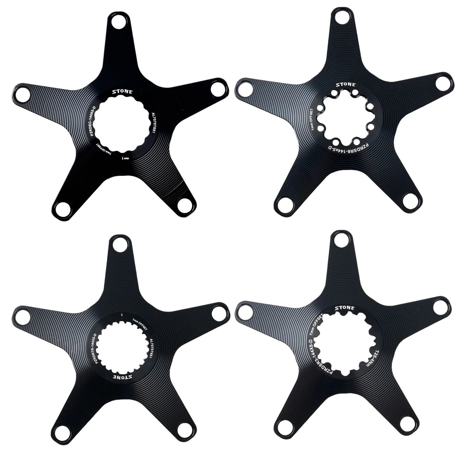 STONE Bike Chainring Spider 144bcd XXE Kapic Aldhu Vegast for Sram Rotor Easton