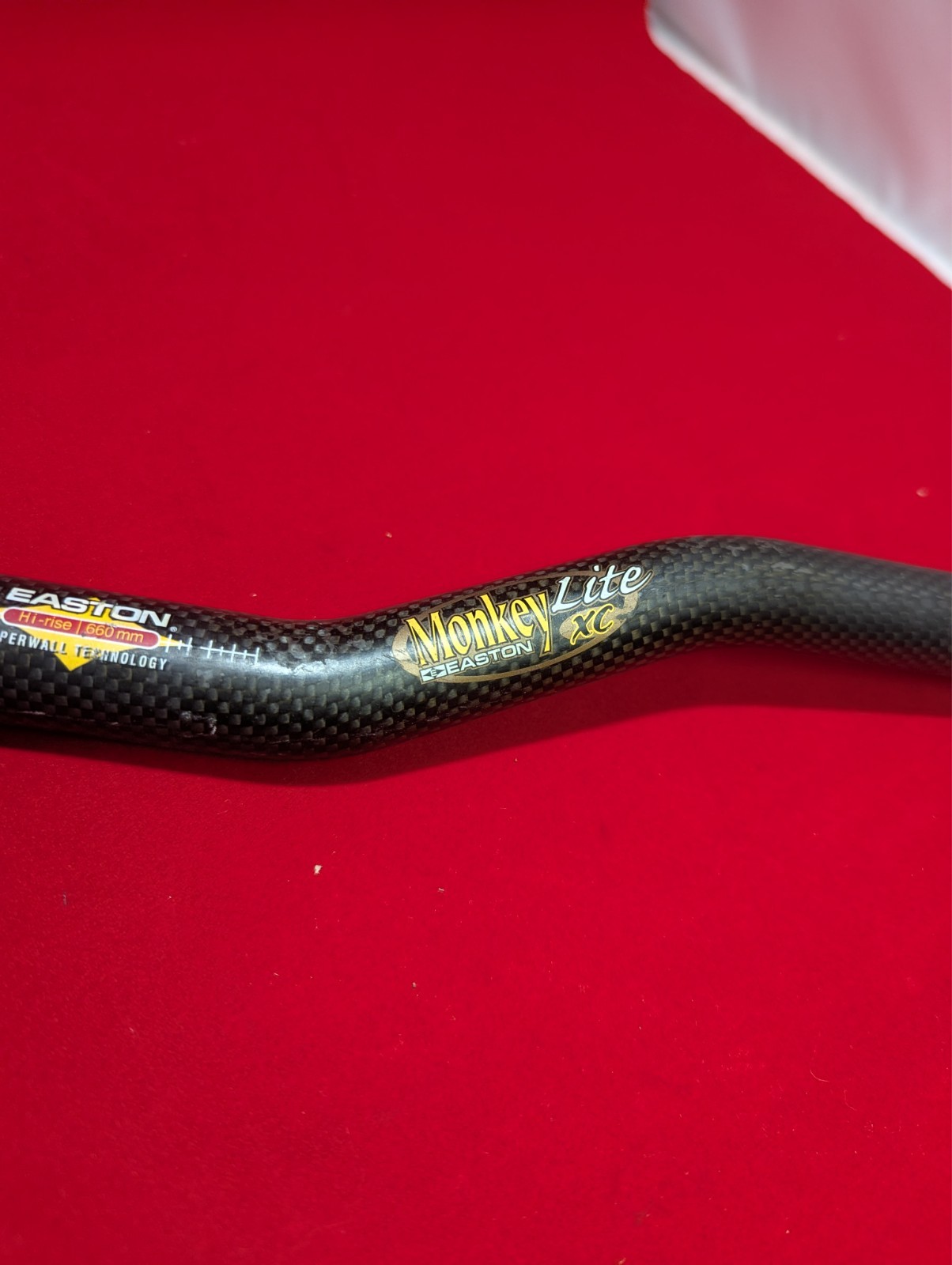 Easton Monkey Lite XC CNT Carbon Composite Lo-Rise 660mm Handlebars, 25.4mm