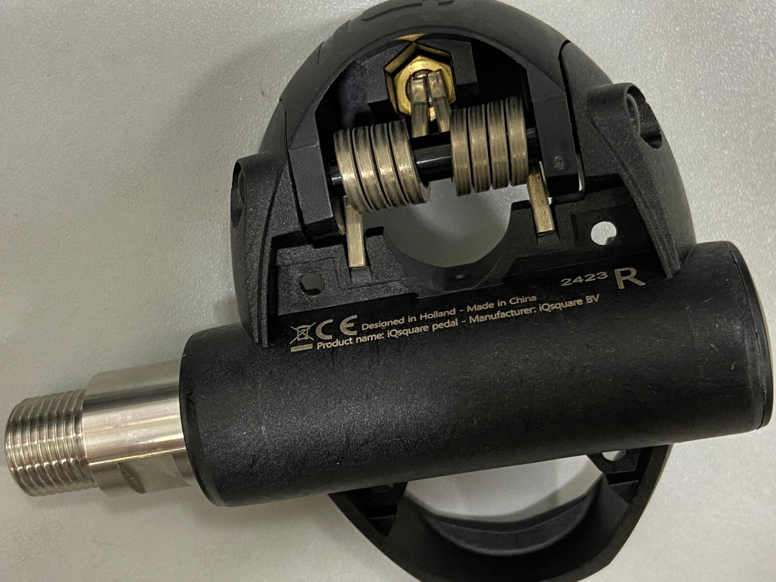 IQ Square Power Meter Road Pedal – Single ( Left Side ) Black