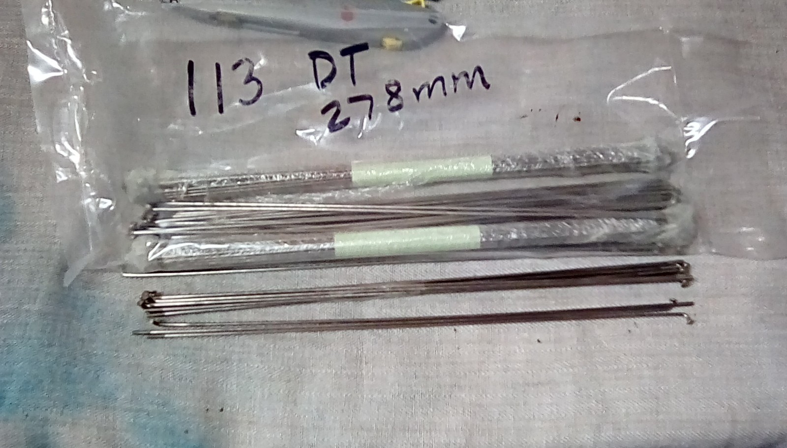 DT Swiss Stainless Spokes, 113 Count 278mm