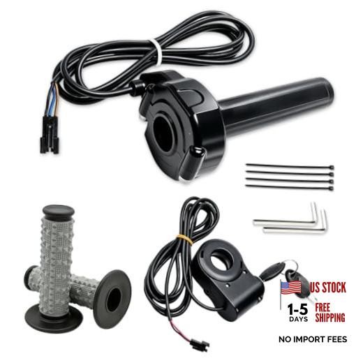 Full Twist Throttle with Key Ignition, Compatible with Ridstar Q20 Electric