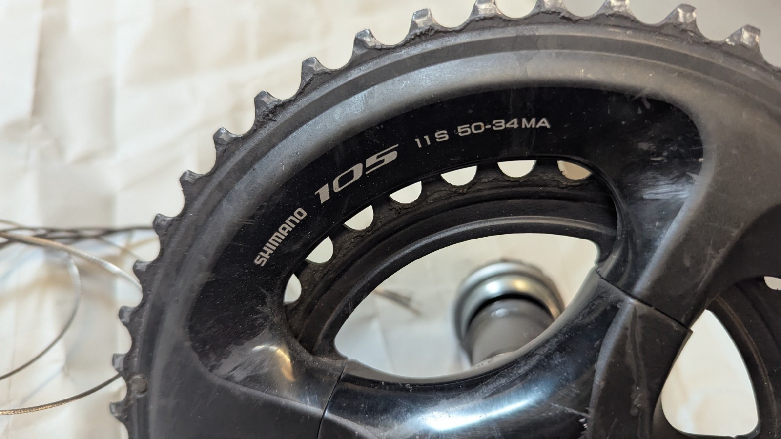 Shimano 105 5800 11 Speed Groupset Black, 50.34t, 172.5mm, 11-34t, Good Used