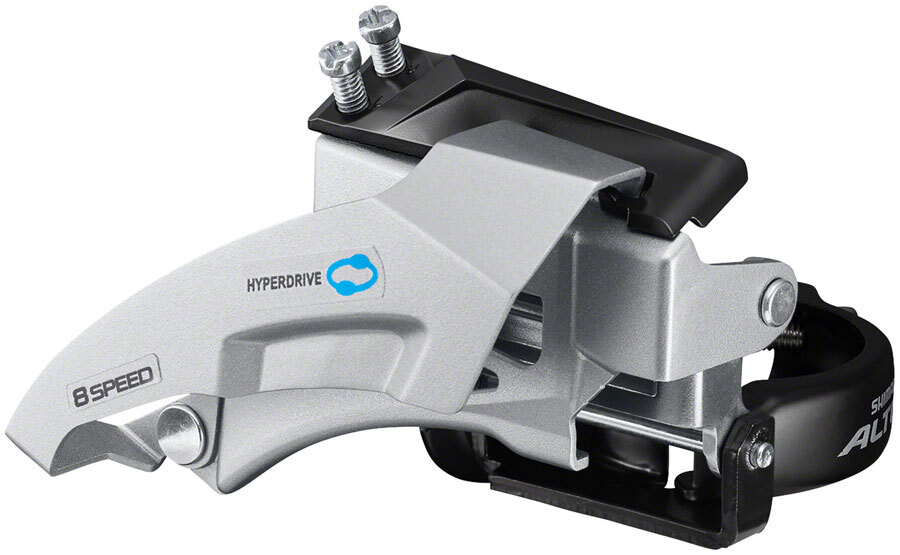 Shimano Altus FD-M315-TS Front Derailleur – 7/8 Speed, Top Swing, Dual-Pull