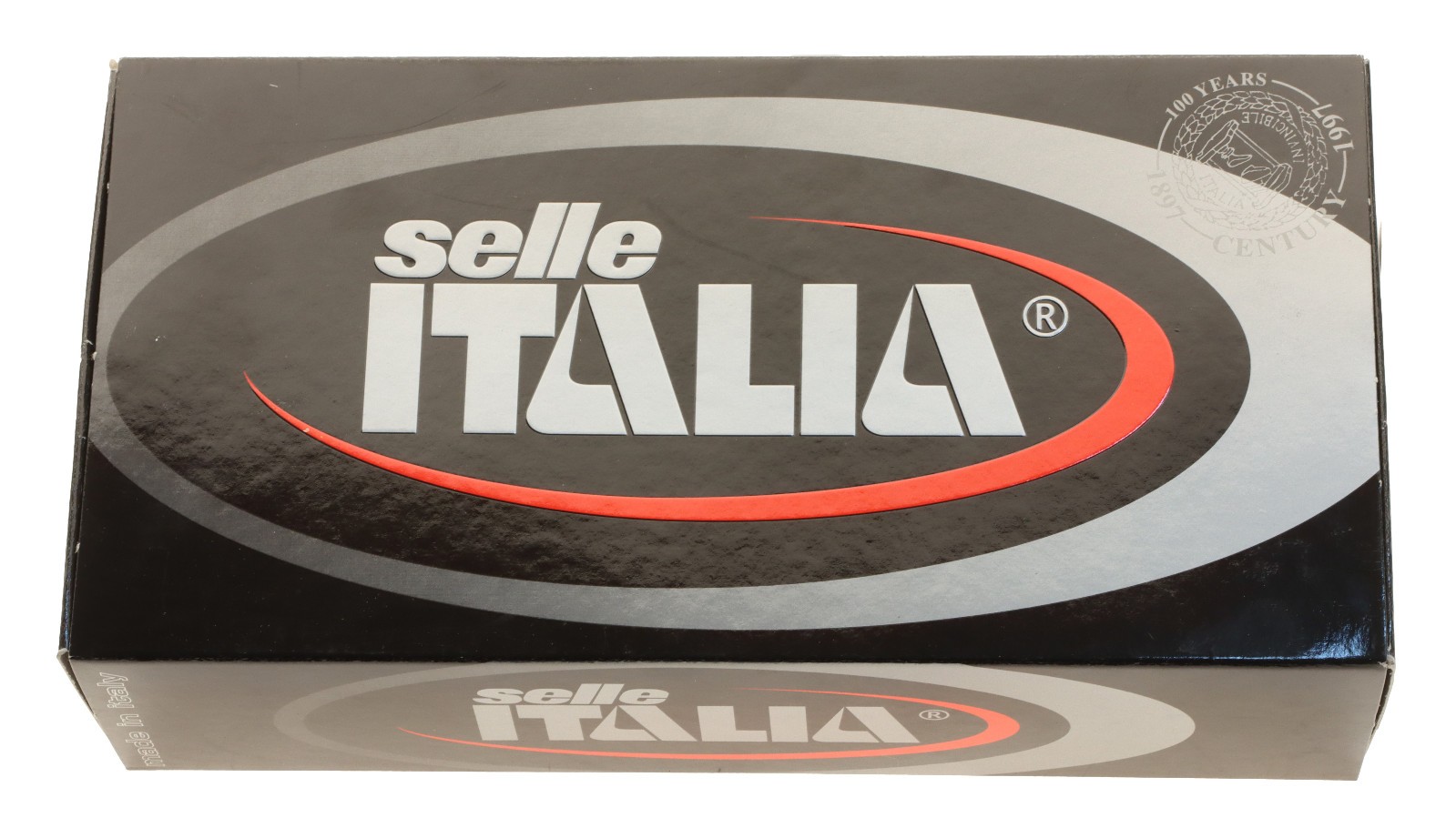 Selle Italia Flite Saddle Titanium Rail Calendar Gray Leather 2002 NIB NOS NEW