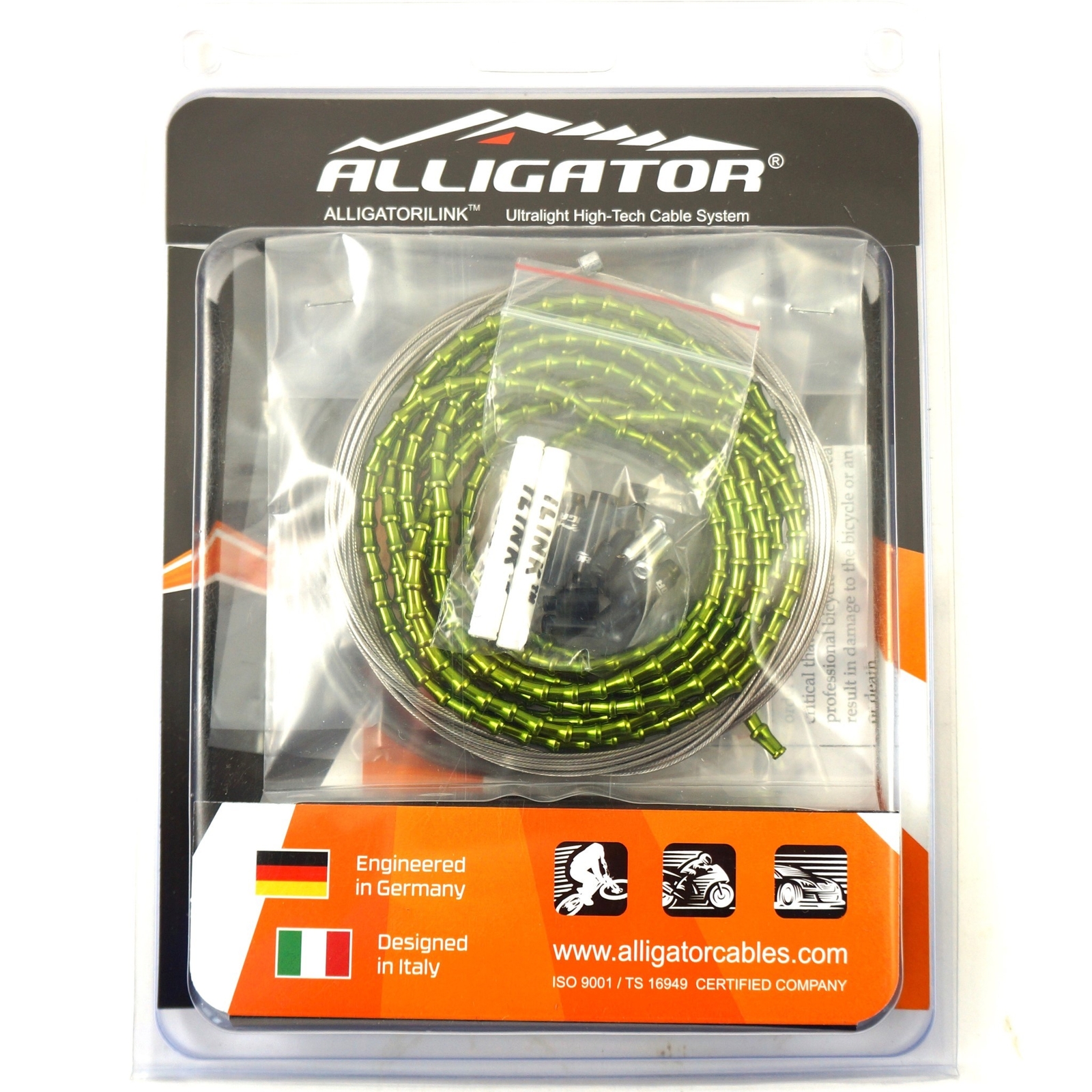 7 Color Mini Alligator I-Link 4MM Bike Shift Cable Housing Set Fit Shimano Sram