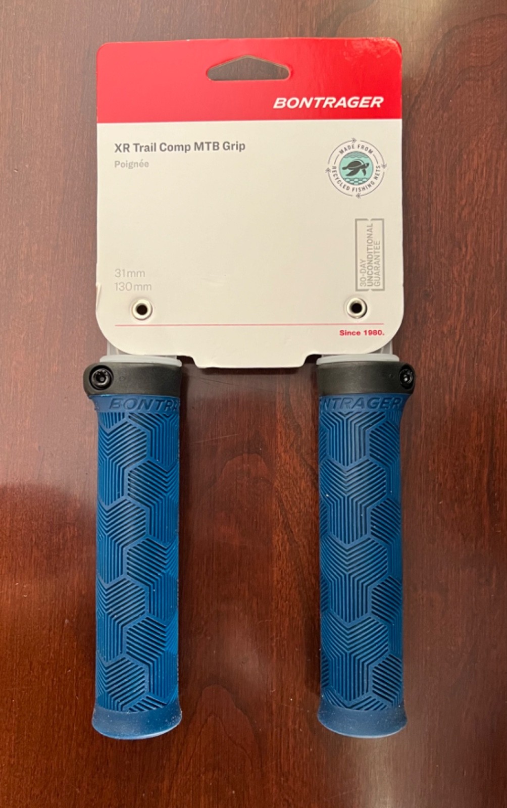 Bontrager XR Trail Comp MTB bicycle grips Blue