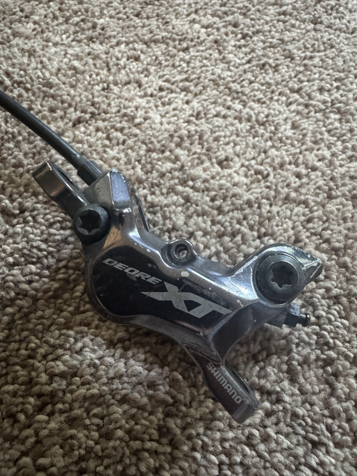 Shimano Deore XT M8100/BR-M8120 Hydraulic Disc Brake Left 4-Piston – No Lever