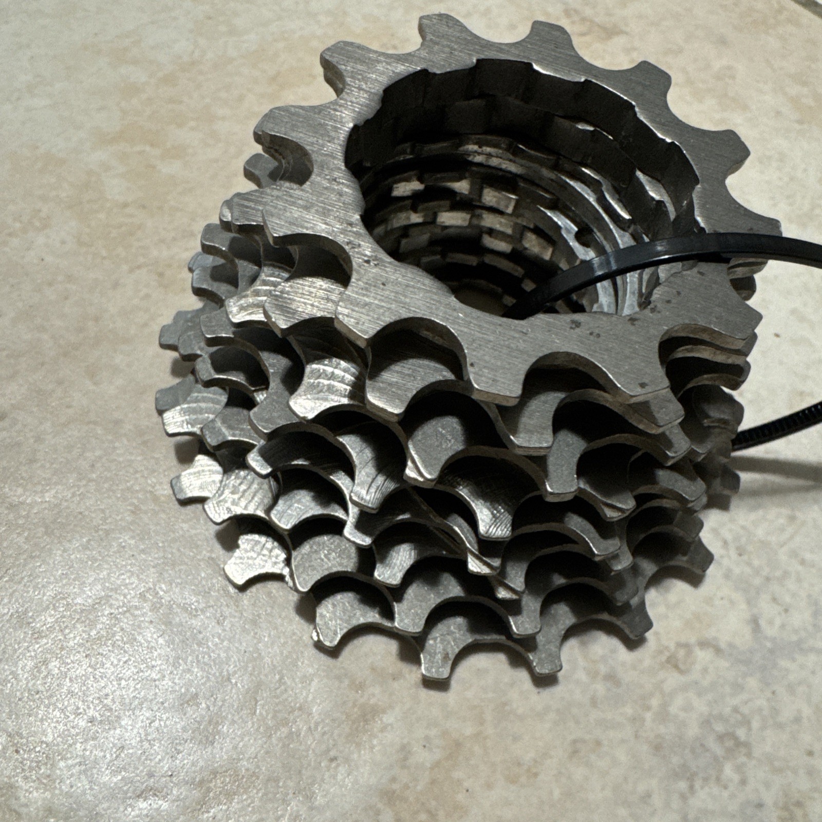 Vintage 8 speed Action-Tec Shimano Compatible Titanium Cassette 12-19 T