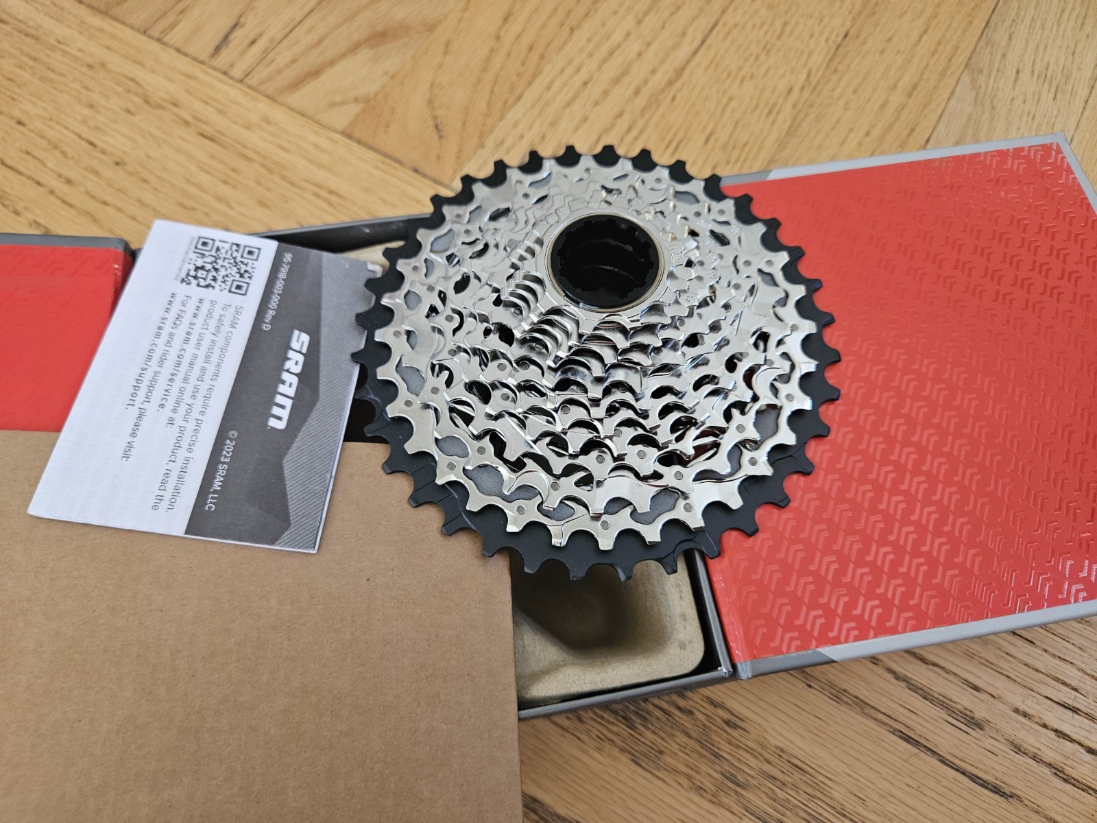 SRAM Force XG-1270 AXS XDR Bike Cassette 12 Speed 10-36T Silver/Black