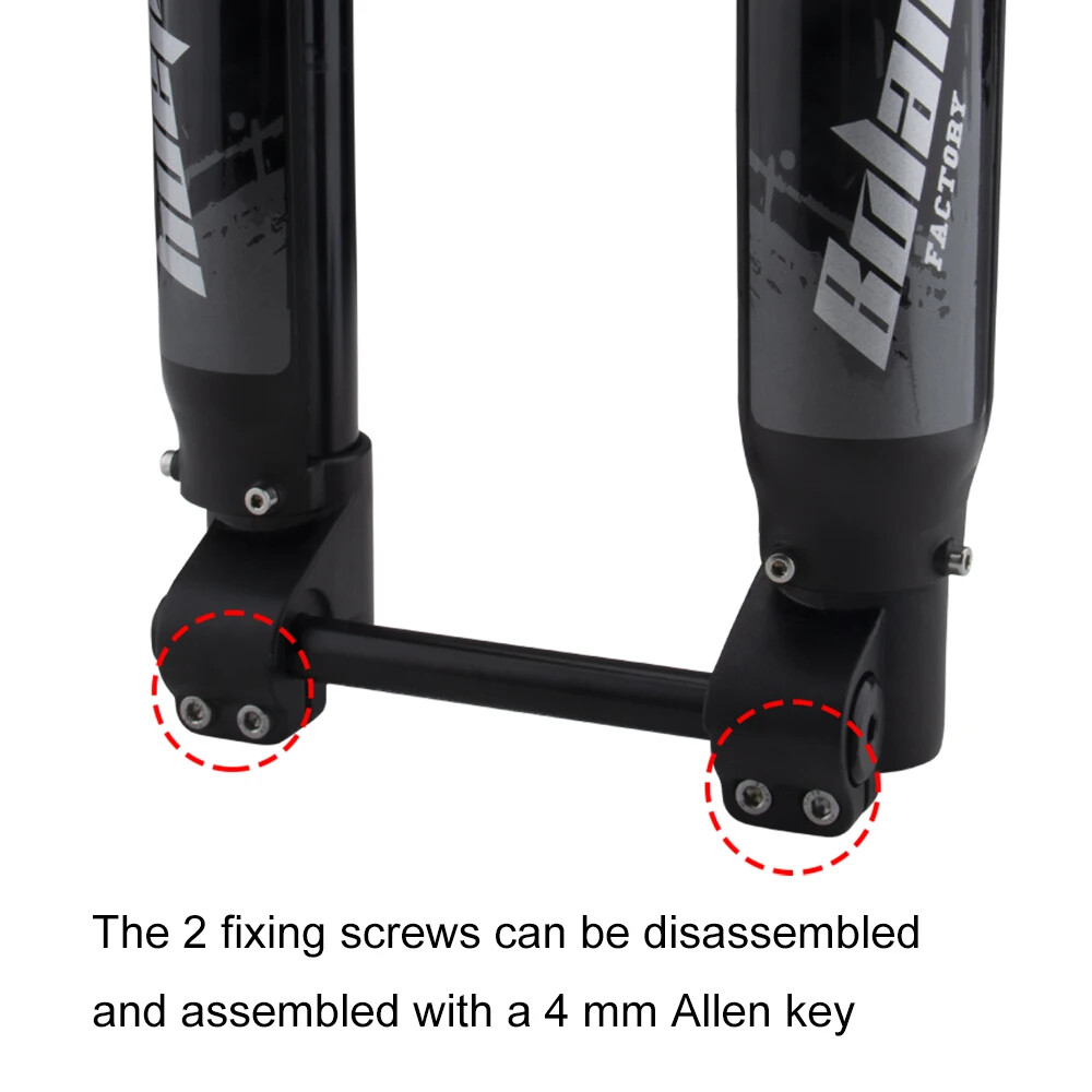 Eectric Bicycle Air Suspension 15*150mm Fork 160MM Thru Axle Inverted Fork