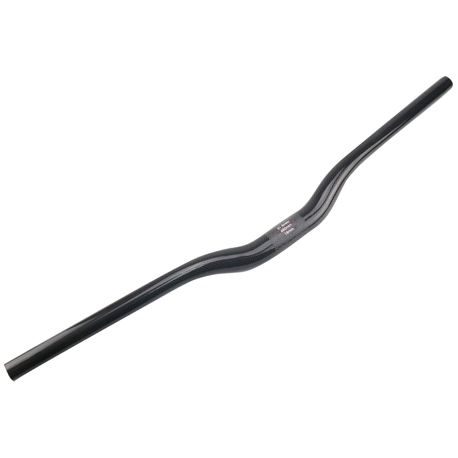 Carbon MTB Handlebar 31.8mm Carbon Fiber Mountain Bike Riser Handle Bar 680 700