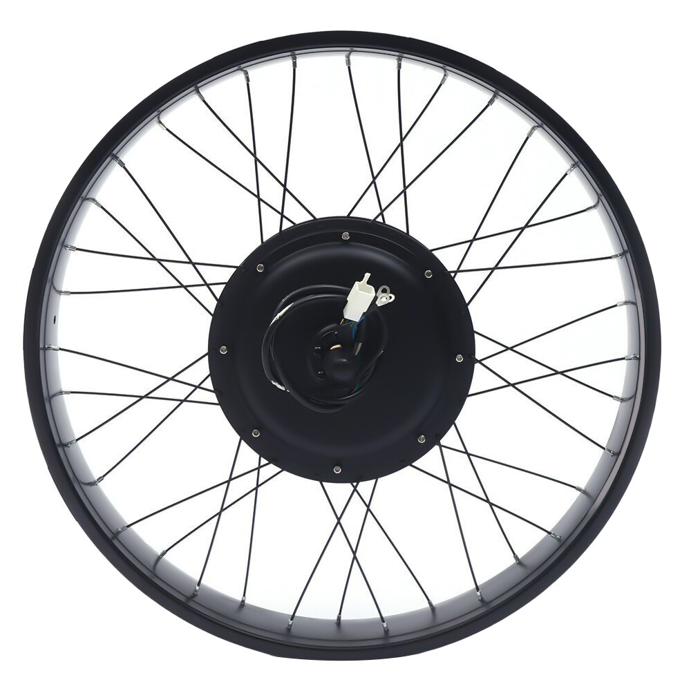 48V 1500W 26 inch LCD Fat Snow Tire Electric Bicycle E-Bike Rear Wheel Hub Motor