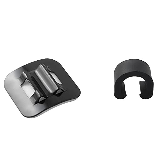 TAODAN 6 Sets Aluminum Alloy Wire Seat (with Plastic Buckle) C Clips Clamps