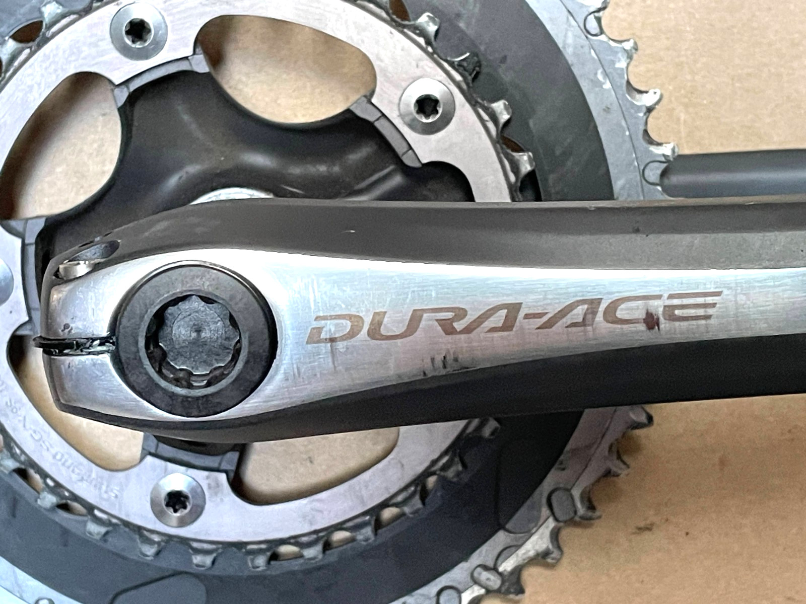 Shimano Dura Ace FC-7950 50-34t Double Crankset 175mm