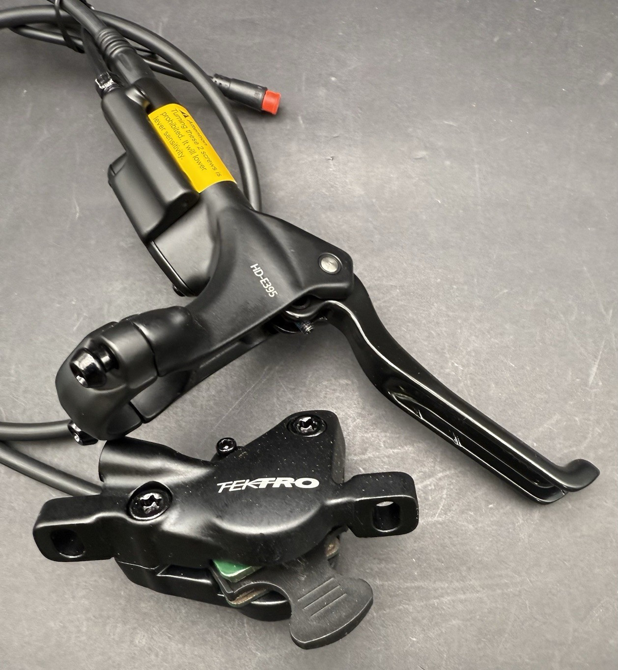 TEKTRO TRP HD-E395 Left Front Hydraulic Disc Brake Lever/Caliper *NEW GENERATION