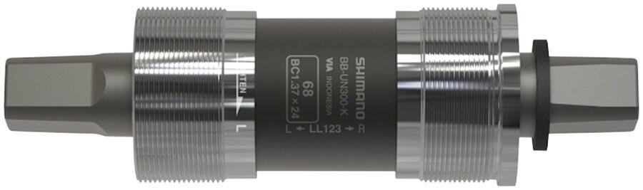 Shimano BB-UN300-K Bottom Bracket- 68×117.5mm Spindle,Square Taper, – Chain Case