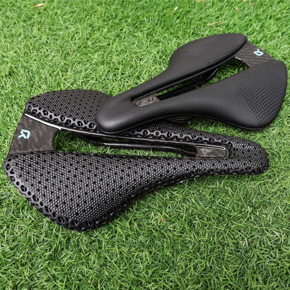 Full Carbon 3D Printed Bicycle Saddle 155/152mm 7x9mm Road MTB Bike Saddle