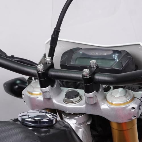 22mm Handlebar Risers 7/8» Motorcycle ATV Dirt Bike 20mm(0.78inch) Sand Black