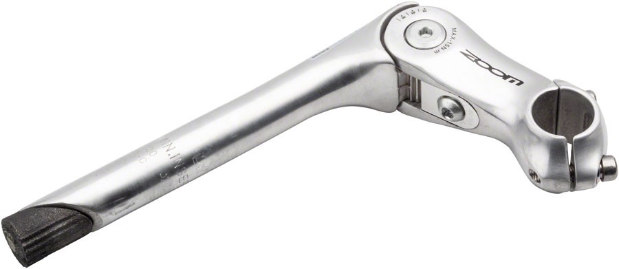 Zoom Quick Comfort Adj. Stem 90mm 25.4 Clamp Adj. 80-150 Deg 22.2-24tpi Quill