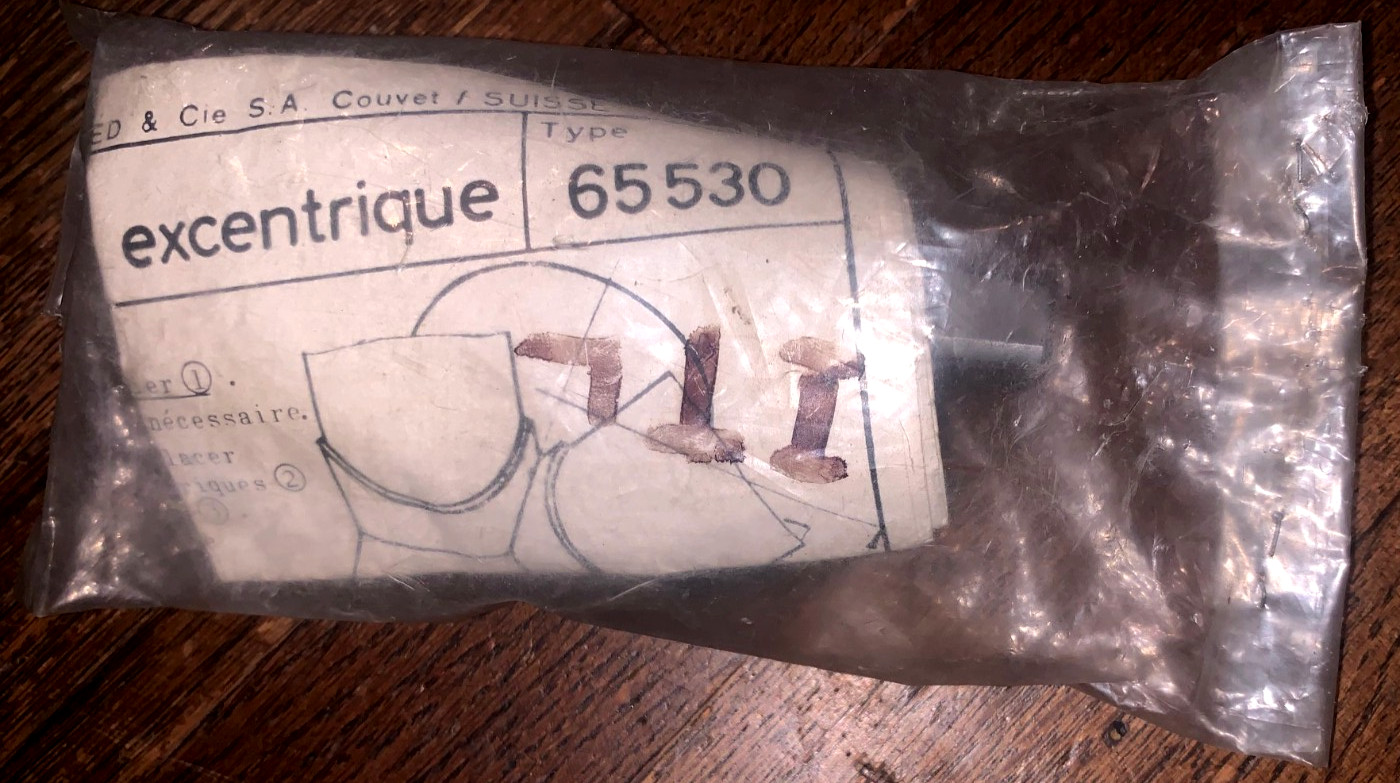 NOS EDCO COMPETITION 65530 35×68/70 Bottom Bracket Cartridge w Eccentric Cups