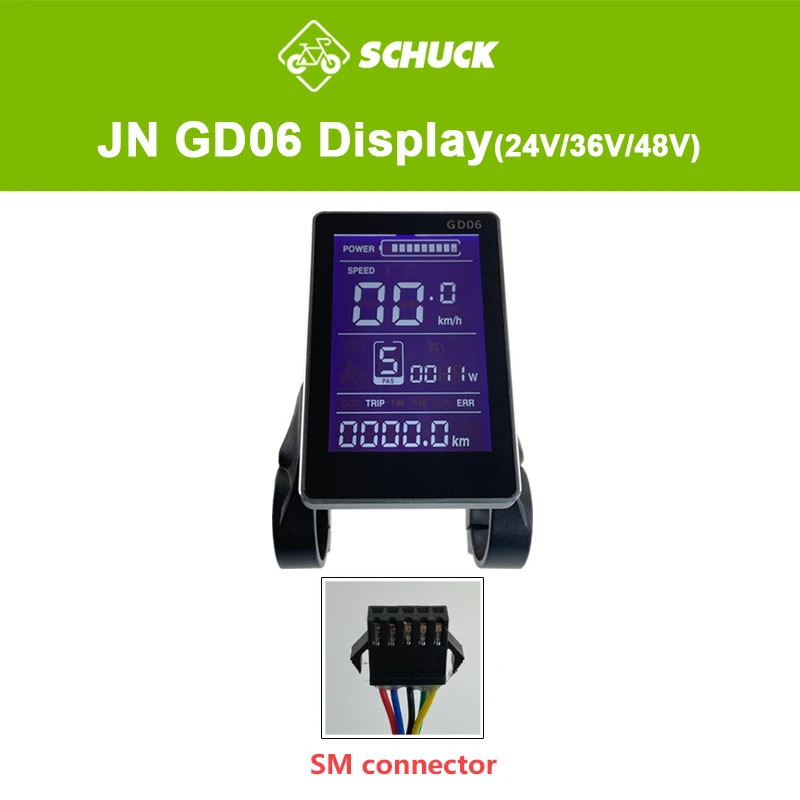 24V 36V 48V JN LED/LCD E-bike Display Group Electric Bicycle Control Panel