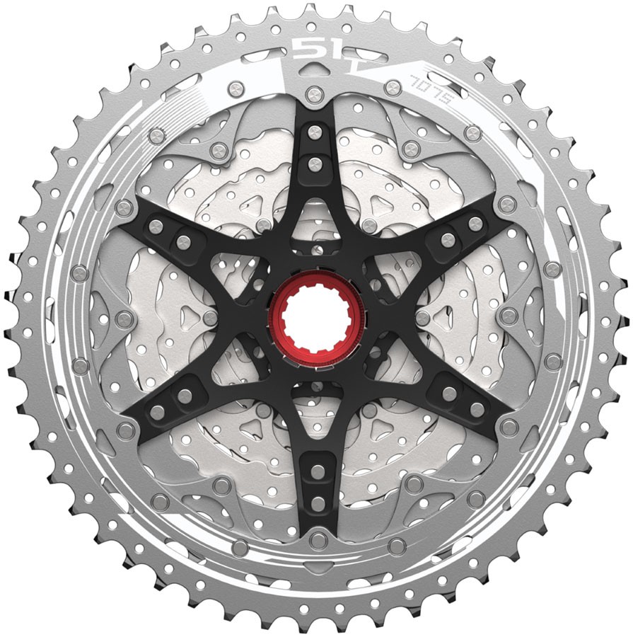 MZ 12-Speed Cassette – SunRace CSMZ903 Cassette – 12-Speed, 11-51t, Metallic