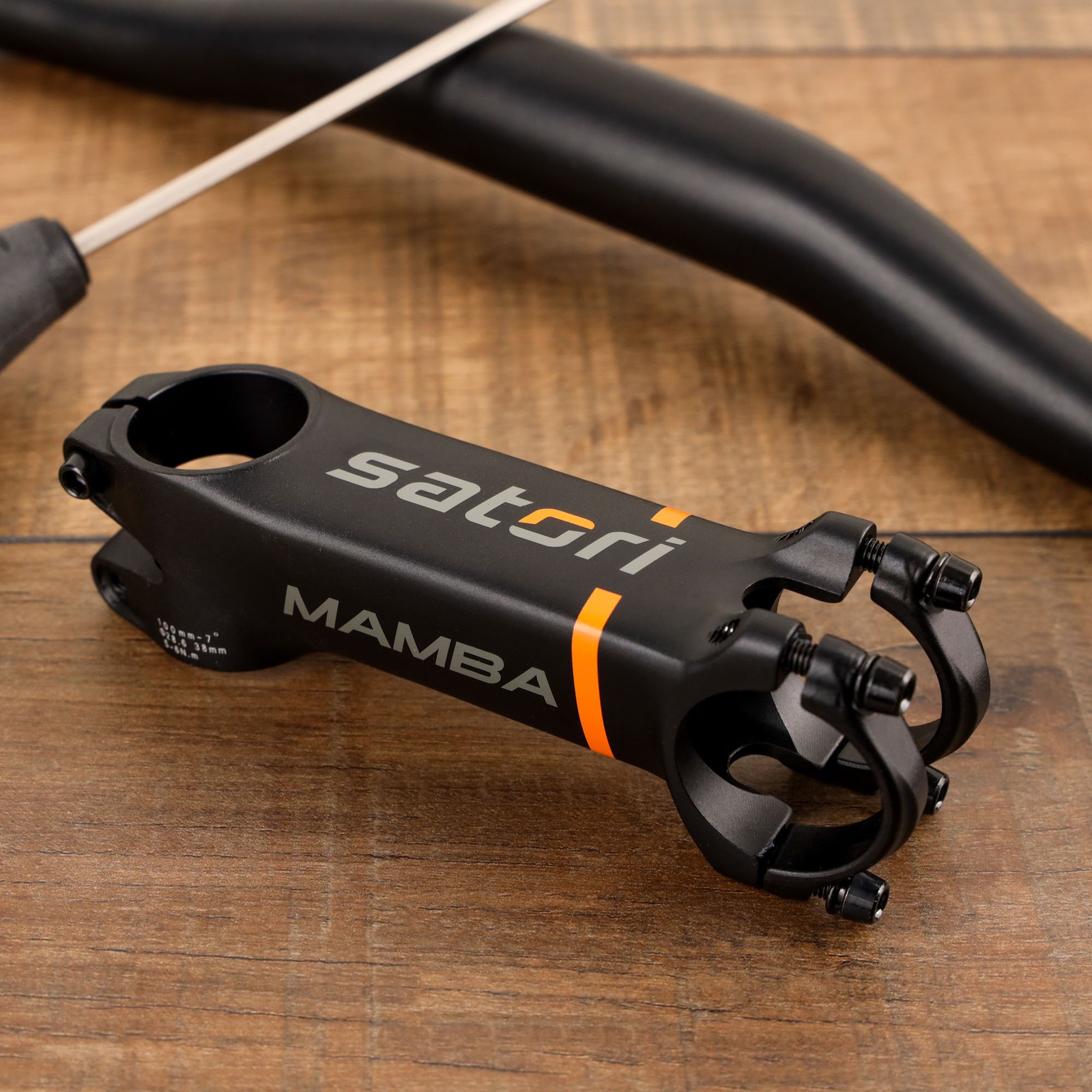 SATORI MAMBA 3D Forged Alloy Lightweight Bike Handlebar Stem -7 Degree 31.8mm