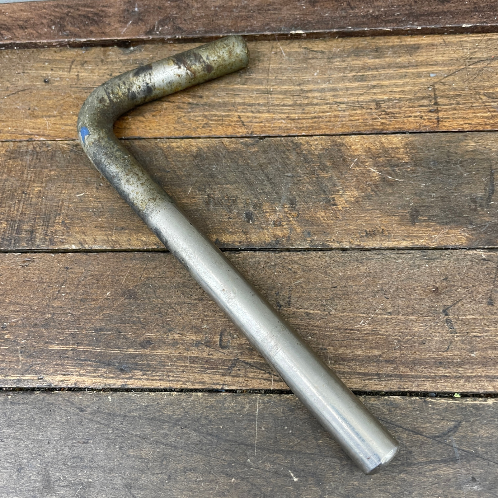 Vintage Lucky 7 Seatpost Prewar 15.9 16 mm Track Bike Vintage Post Wood Rim