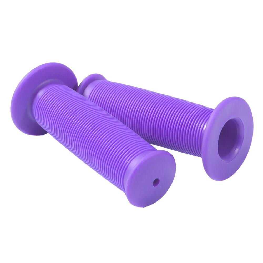 Black Bike Grip Rubber For Mountain Bicycle BMX Cycling Electric Bike Handlebar