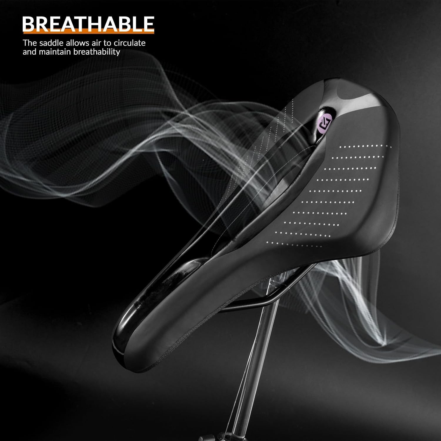 ROCKBROS Bicycle Saddle Ergonomic Comfort Bike Seat Shock Absorbing Breathable