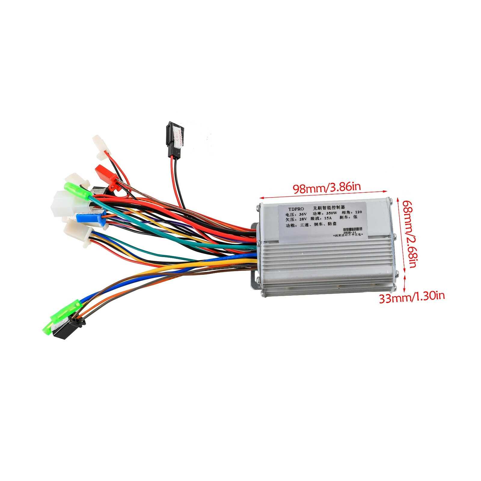 36V 350W Electric Bicycle E-bike Scooter Brushless DC Motor Speed Controller