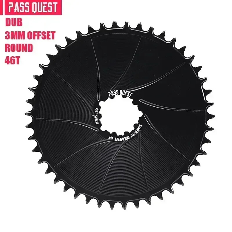 3mm Offest Direct Mount Chainring for 12 Speed Norrow Wide Teeth Chainwheel