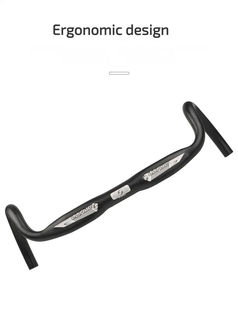 Ultralight Road Bike Handlebar Racing Drop Bar Reduce Resistance Bent Handlebar