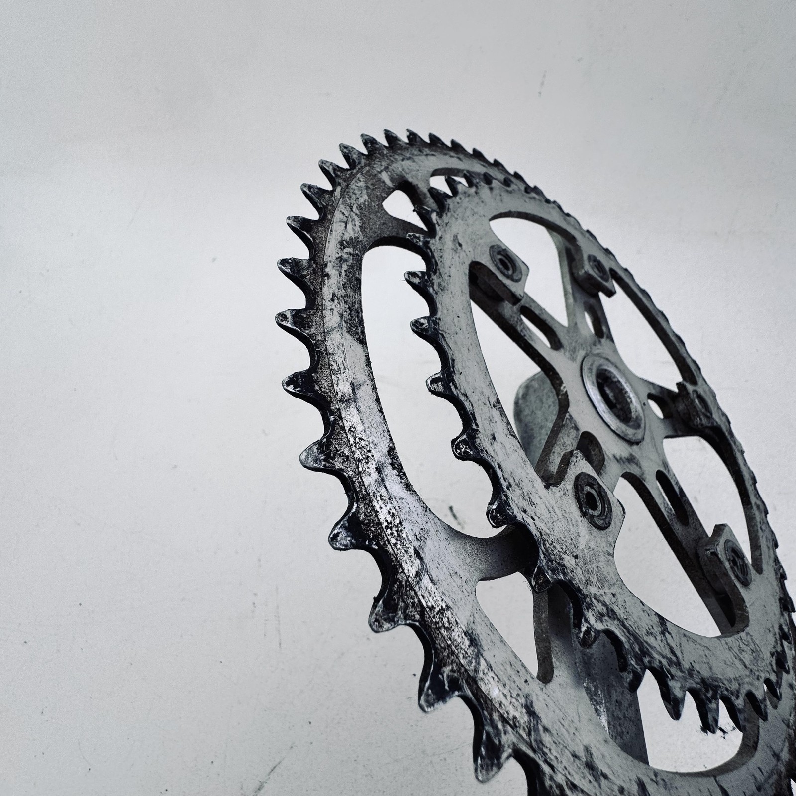 Vintage Sugino Super Maxy Right Crank 170mm Double 52/40T Silver Road Bike A93