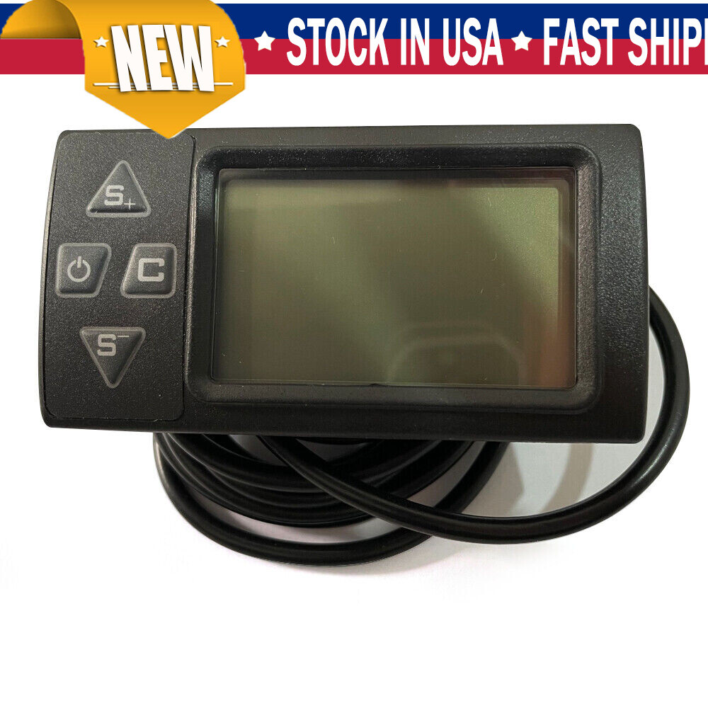 26″ Rear Hub Motor LCD E-Bike Electric Bicycle Conversion Kit Fat Tire 48V 1500W