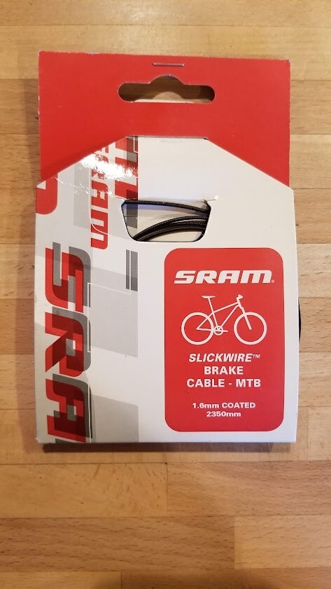 SRAM SlickWire MTB Brake Cable 1.6mm x 2350mm Black