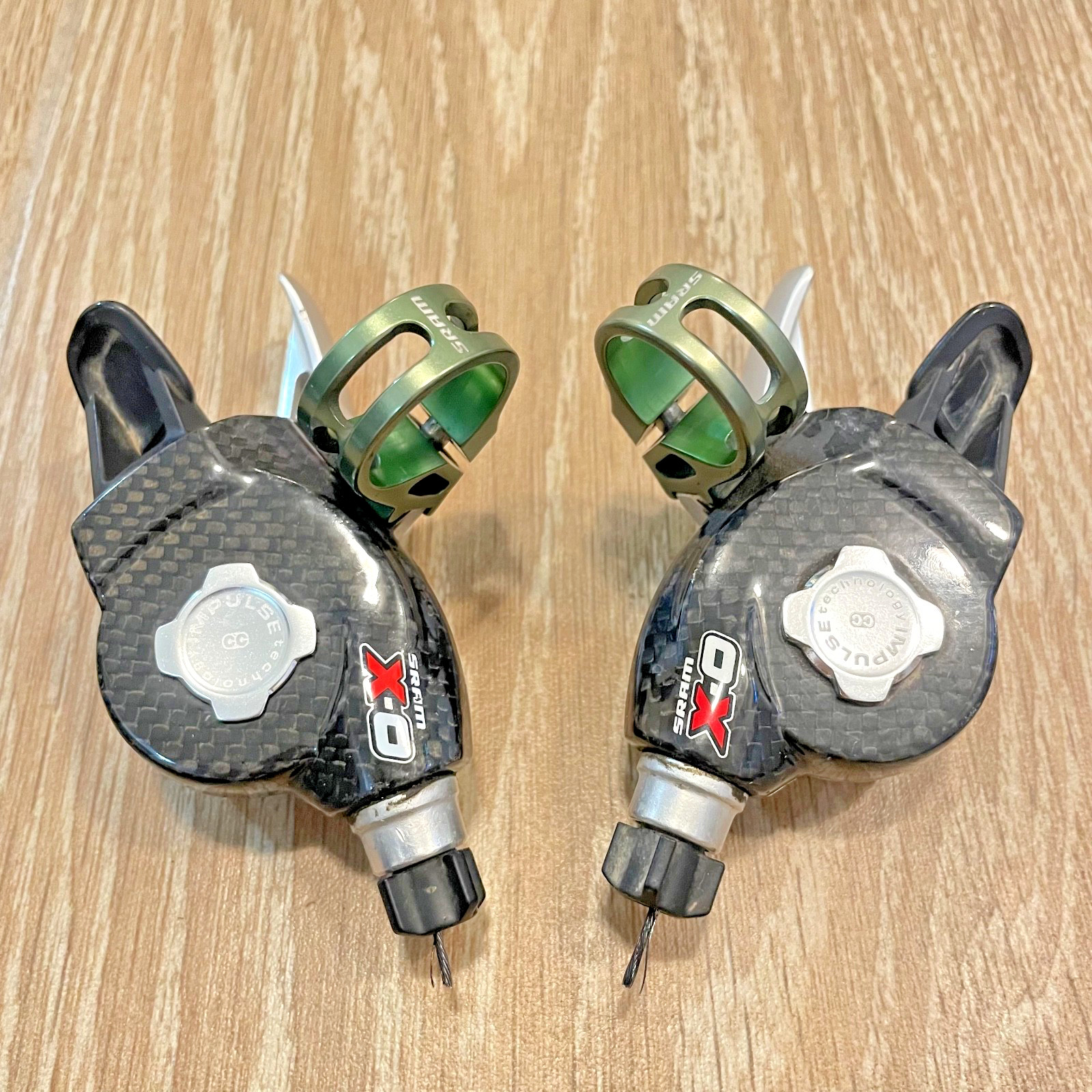 SRAM X0 Carbon Trigger Shifters 3×9 Speed XO MTB Mountain Bike