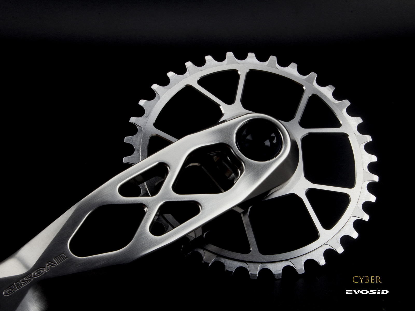 Mountain Bicycle Crankset 165mm 170mm 175mm Hollow Bike Crank Chainring 32-38T